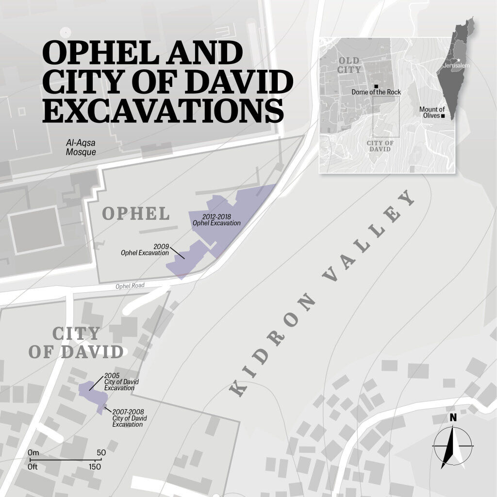 Ophel And Summit Of The City Of David Excavations ArmstrongInstitute Org